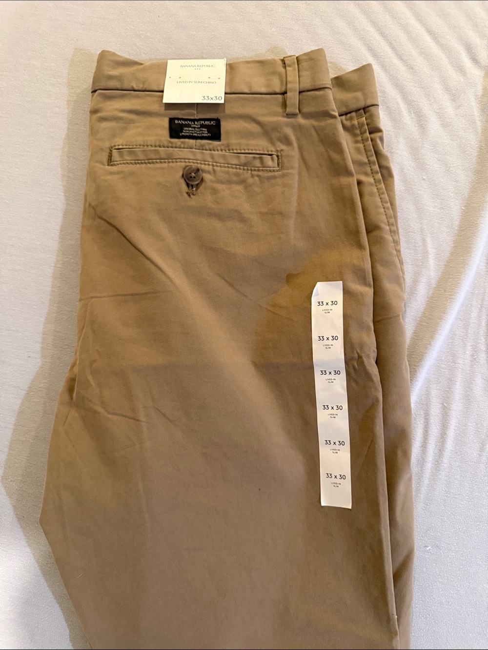 Banana Republic Men's Chinos - Khaki Tan